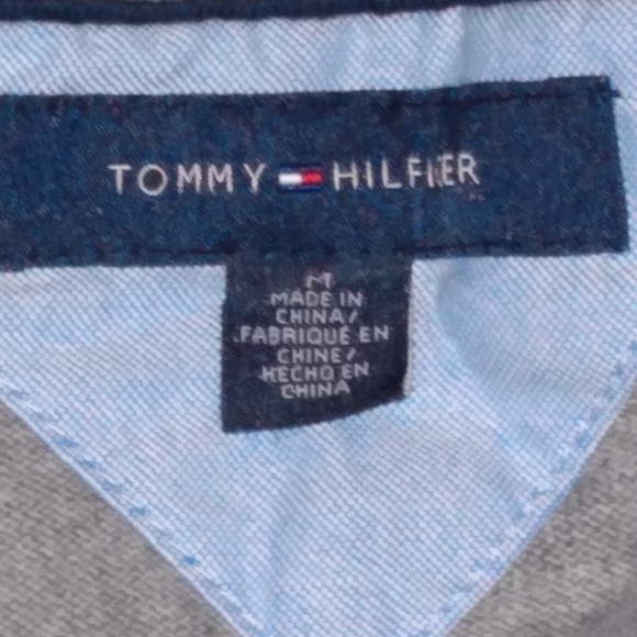 Tommy Hilfiger argyle sweater sz:M - Picture 4 of 8